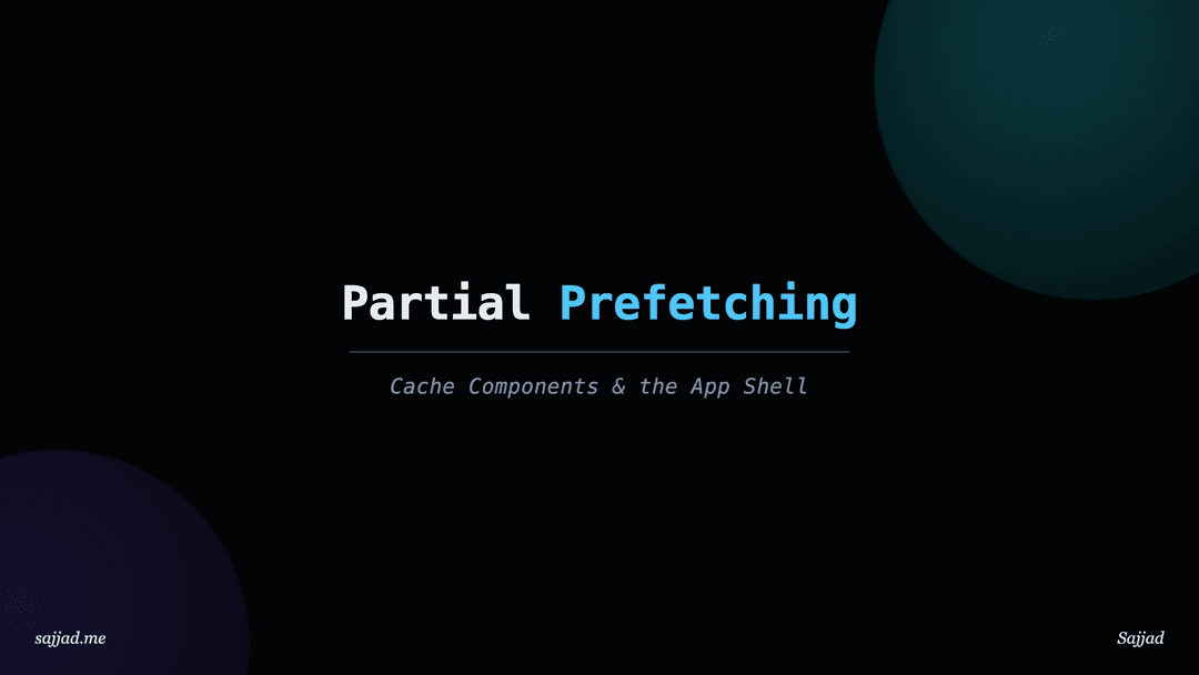 Nextjs Adopting Partial Prefetching